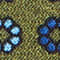 OLIVE/ DARK BLUE/ LIGHT BLUE