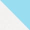 WHITE/ TURQUOISE/ DARK BLUE