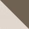 CREAM/ DARK GRAY
