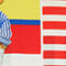 WHITE/ BLUE/ RED