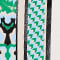 WHITE/ LIGHT BLUE/ GREEN