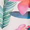 ECRU/ GRÜN/ FUCHSIA