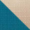 TEAL/ BEIGE