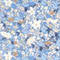 BLAU/ BEIGE/ WEISS