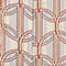 BEIGE/ BRAUN/ HELLBLAU