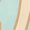 HELLBLAU/ GELB/ BEIGE