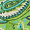 LIGHT GREEN/ DARK GREEN/ ECRU