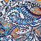 BLAU/ WEISS/ ORANGE