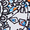 BLAU/ ORANGE/ HELLBLAU