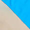 BLAU/ BEIGE/ GELB