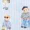 LIGHT BLUE/ WHITE