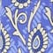 BLAU/ WEISS/ DUNKELORANGE