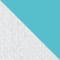 WHITE / TURQUOISE