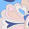 BLAU/ DUNKELBLAU/ ROSA