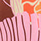 BRAUN/ ORANGE/ ROSA