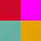 LIGHT BLUE/ ORANGE/ WHITE