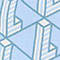 HELLBLAU/ WEISS