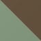 2500D1 - LIGHT GREEN/ BROWN