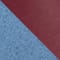 BLAU/ CREME/ DUNKELROT
