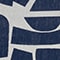 DUNKELBLAU/ WEISS