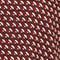 ROUGE FONCÉ/ BLANC/ MARRON FONCÉ