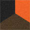 SCHWARZ/ ORANGE/ KHAKI