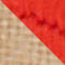 CREAM/ RED/ ECRU