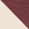 ECRU/ DARK RED
