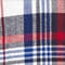 ECRU/ BLUE/ DARK RED