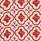 CREAM/ ROSE/ DARK YELLOW
