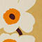 BEIGE/ ECRU/ ORANGE
