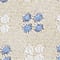 CREME/ HELLBLAU/ WEISS