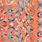 ORANGE/ PETROL/ ECRU