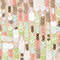 CREAM/ LIGHT GREEN/ LIGHT RED