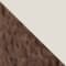 WHITE/ DARK BROWN