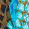 TURQUOISE/ BROWN/ BLUE