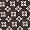 DARK BROWN/ CREAM/ BEIGE