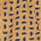 DARK BLUE/ BEIGE/ CREAM