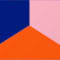 BLAU/ ORANGE/ PINK