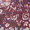 ROUGE FONCÉ/ LILAS CLAIR
