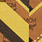 COGNAC/ GELB/ DUNKELBRAUN