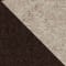DARK BROWN/ LIGHT GRAY