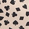 CREAM/ BLACK
