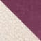 CRÈME/ LILAS FONCÉ