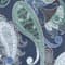 GREEN/ DARK BLUE/ BLUE GRAY