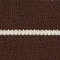 DARK BROWN / ECRU