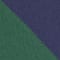 BLEU FONCÉ/ VERT/ BLANC